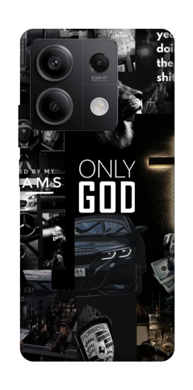 Чохол на Xiaomi Redmi Note 13 5G Only God фото 1 з 1