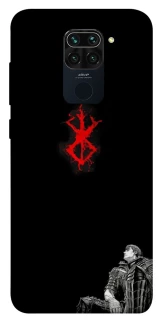Чохол на Xiaomi Redmi Note 9 / Redmi 10X berserk black фото 1 з 1