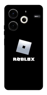 Чехол на TECNO Pova 6 Neo (LI6) Roblox logo black фото 1 из 1
