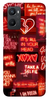 Чохол на Oppo A96 Love collage ver.7 фото 1 з 1