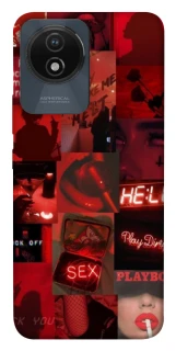 Чехол на Vivo Y02 Love collage ver.3 фото 1 из 1