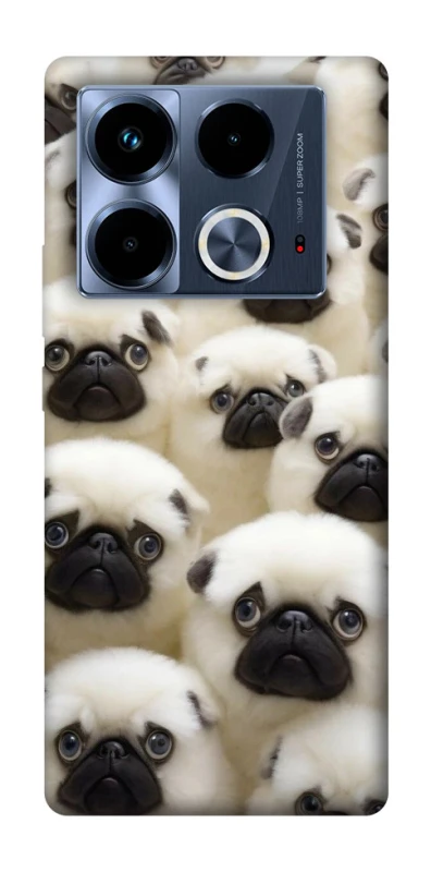 Чохол на Infinix Note 40 4G Doggy Pug Love фото 1 з 1