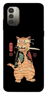 Чохол на Nokia G11 Кіт-самурай фото 1 з 1