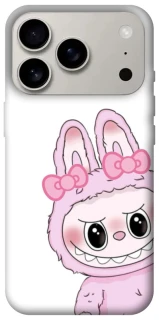 Чохол на Apple iPhone 17 Pro (6.3") Labubu White фото 1 з 1
