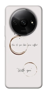 Чехол на Xiaomi Redmi A3 Coffee with you фото 1 из 1