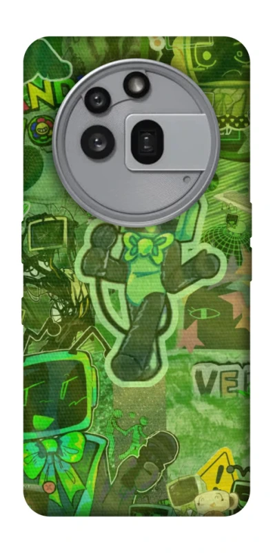 Чохол на Nothing Phone (3a) Pro Dandysworld tv green theme фото 1 з 1