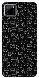 Чохол на Realme C11 Black Cats фото 1 з 1