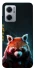 Чехол на Xiaomi Redmi Note 11E Cyber Red Panda фото 1 из 1