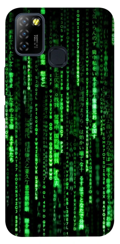 Чехол на Infinix Hot 10 Lite Matrix Code фото 1 Чехол на Infinix Hot 10 Lite Matrix Code фото 1 из 1