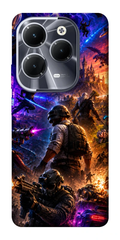 Чехол на Infinix Hot 40 Pro My Games фото 1 из 1