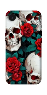 Чохол на Apple iPhone 17e (6.1") skull and rose фото 1 з 1