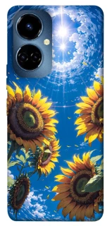 Чохол на TECNO Camon 19 Sunflowers фото 1 з 1