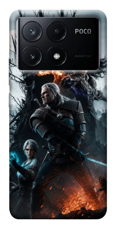 Чохол на Xiaomi Poco X6 Witcher v2 фото 1 з 1