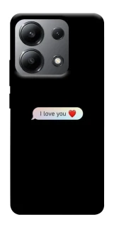 Чехол на Xiaomi Redmi Note 13 4G Love aesthetic ver.10 фото 1 из 1
