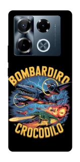 Чохол на Infinix Note 40 Pro 4G Bombardino Crocodilo v2 фото 1 з 1