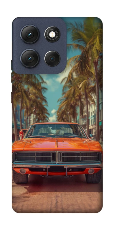 Чехол на Motorola Moto G86 Tropical car фото 1 из 1