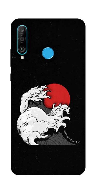 Чохол на Huawei P30 lite Хвилі Японії v2 фото 1 з 1