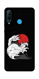 Чохол на Huawei P30 lite Хвилі Японії v2 фото 1 з 1