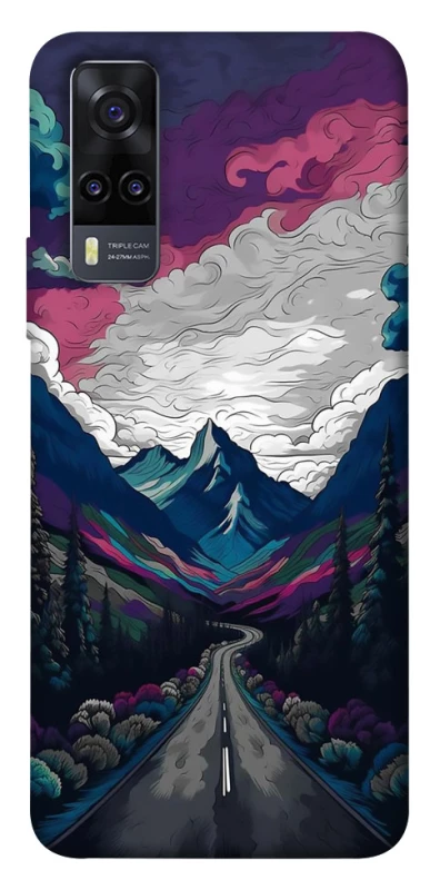 Чехол на Vivo Y31 Нарисованные горы фото 1 из 1