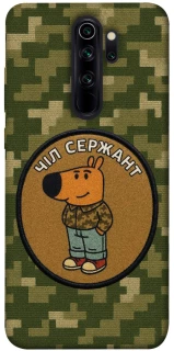 Чехол на Xiaomi Redmi Note 8 Pro Чил сержант фото 1 из 1