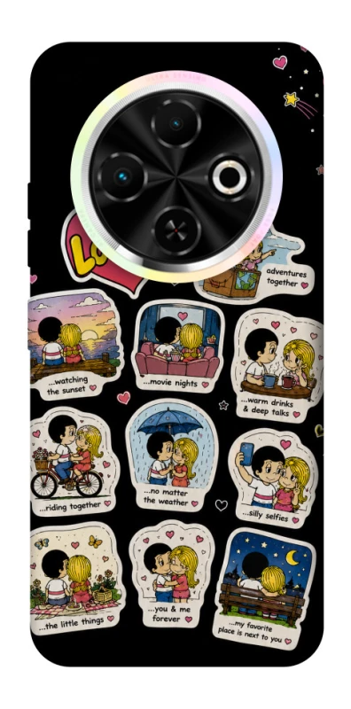 Чехол на TECNO Spark 30C Love is ver.4 фото 1 из 1