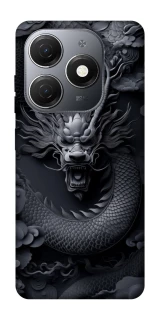 Чохол на TECNO Spark 20 black dragon фото 1 з 1