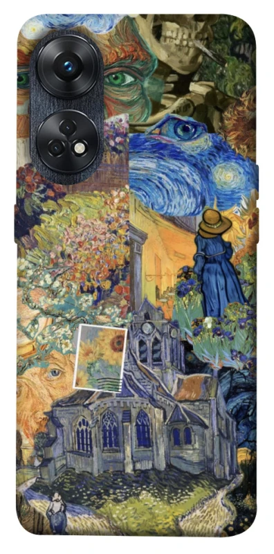 Чохол на Oppo Reno 8T 4G Van Gogh collage фото 1 з 1