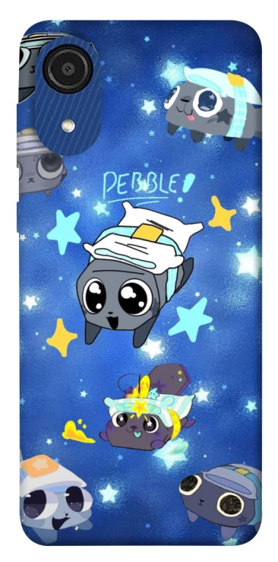 Чохол на Samsung Galaxy A03 Core Pebble kitten stars фото 1 з 1