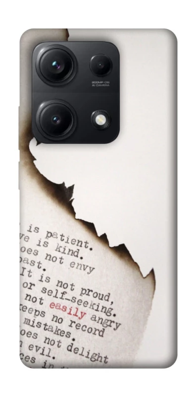 Чохол на Xiaomi Redmi Note 14S Вірші фото 1 з 1