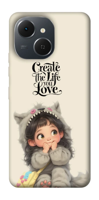 Чехол на TECNO Spark 40C Create the life you love фото 1 из 1
