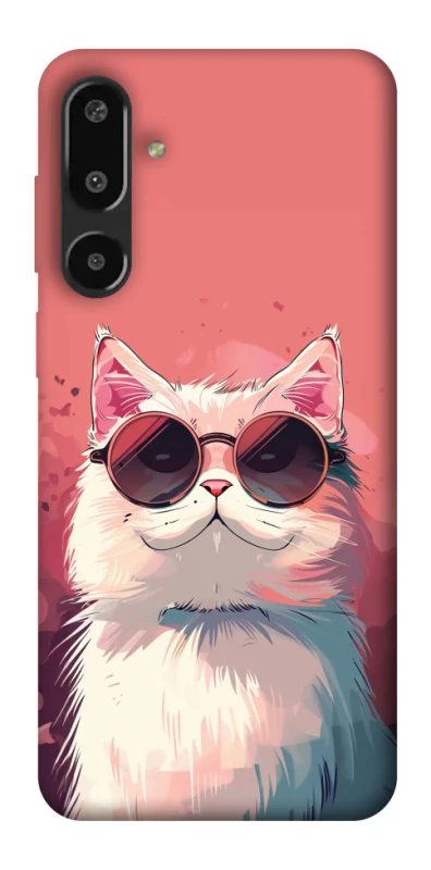 Чохол на Samsung Galaxy F16 Сat with glasses фото 1 з 1