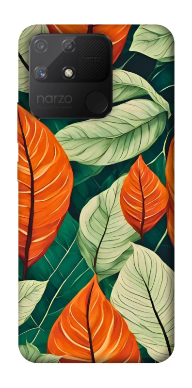 Чохол на Realme Narzo 50A Leaves фото 1 з 1