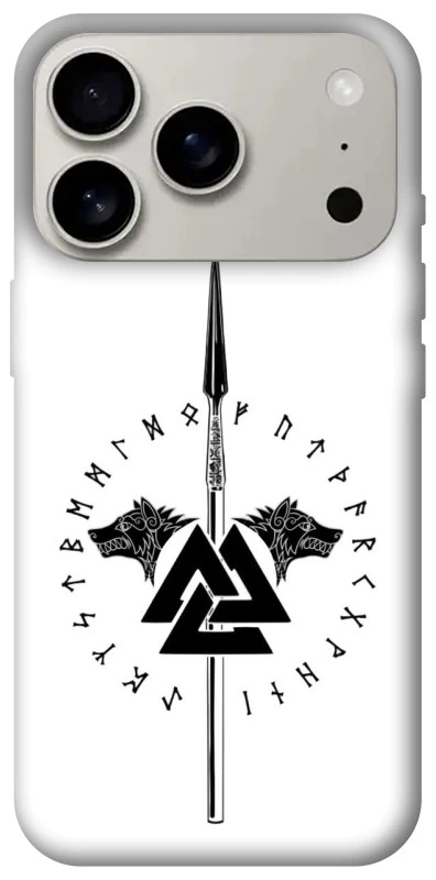 Чохол на Apple iPhone 17 Pro (6.3") Спис Всевладдя фото 1 з 1