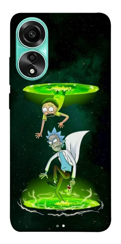 Чехол на Oppo A78 4G Rick and Morty фото 1 из 1