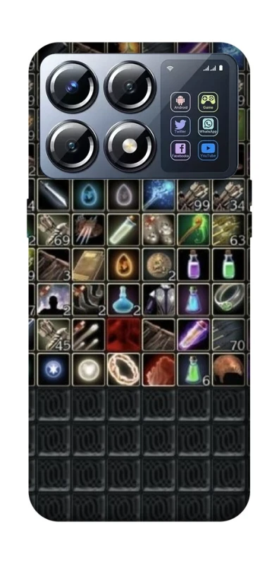 Чохол на Xiaomi POCO X8 Pro Inventory menu ver.2 фото 1 з 1