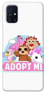 Чехол на Samsung Galaxy M31s Adopt Me Pets Logo фото 1 из 1