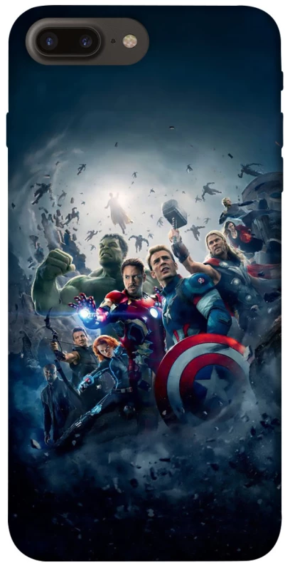 Чохол на Apple iPhone 7 plus / 8 plus Marvel heroes фото 1 з 1