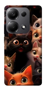 Чохол на Xiaomi Redmi Note 13 Pro 5G happy cats фото 1 з 1