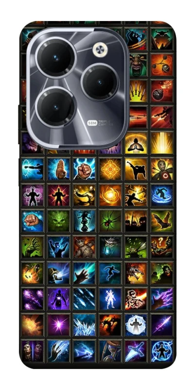 Чохол на Infinix Hot 40 Pro Abilities menu ver.3 фото 1 з 1