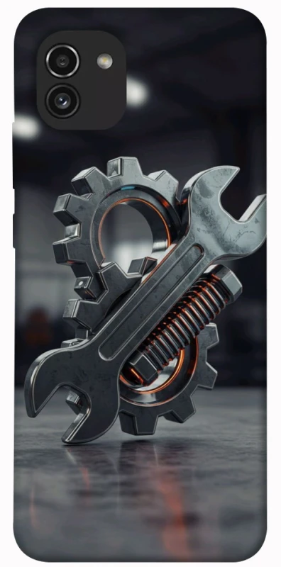 Чохол на Samsung Galaxy A03 Mechanic фото 1 з 1