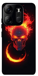 Чохол на Tecno Spark Go 2023 Blood Skull фото 1 з 1