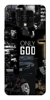 Чехол на TECNO Camon 16 SE Only God фото 1 из 1