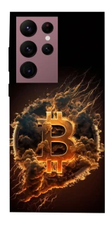 Чохол на Samsung Galaxy S22 Ultra Smoky Bitcoin фото 1 з 1