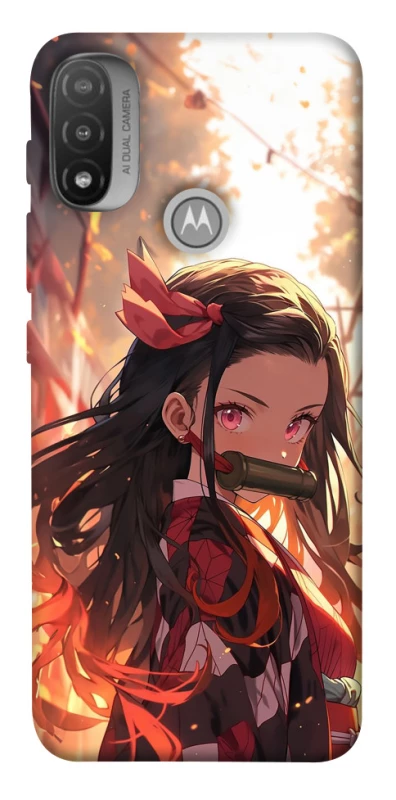 Чехол на Motorola Moto E20 Nezuko фото 1 из 1