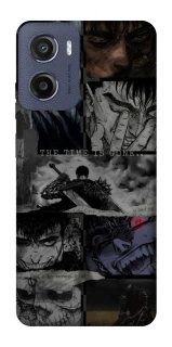 Чехол на Motorola Moto E15 Berserk collage ver.3 фото 1 из 1