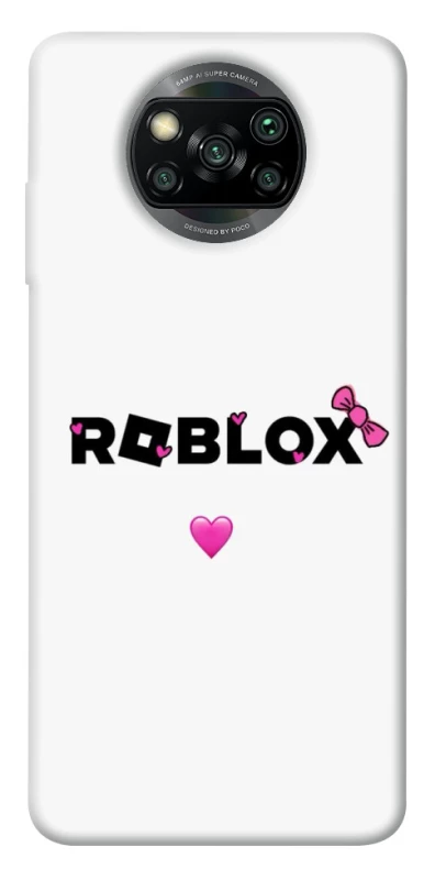 Чохол на Xiaomi Poco X3 NFC / Poco X3 Pro Roblox heart фото 1 з 1