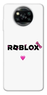 Чохол на Xiaomi Poco X3 NFC / Poco X3 Pro Roblox heart фото 1 з 1