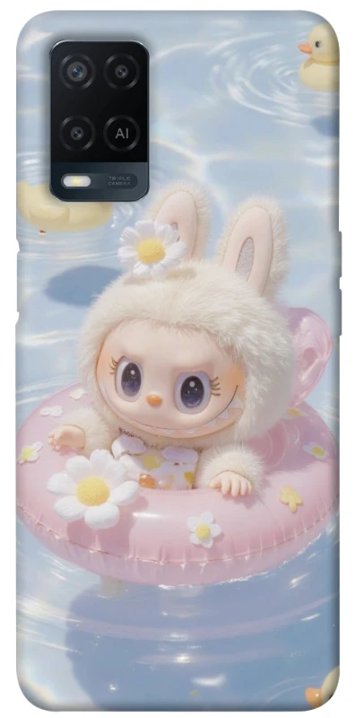 Чехол на Oppo A54 4G Labubu swimming фото 1 из 1