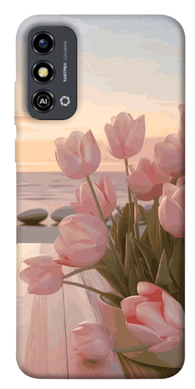 Чохол на ZTE Blade A53 Morning Flowers zon фото 1 з 1