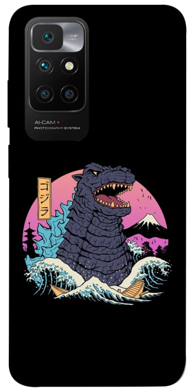 Чохол на Xiaomi Redmi 10 Годзила фото 1 з 1